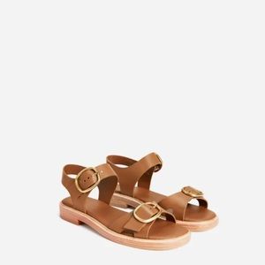 Twin buckle sandals